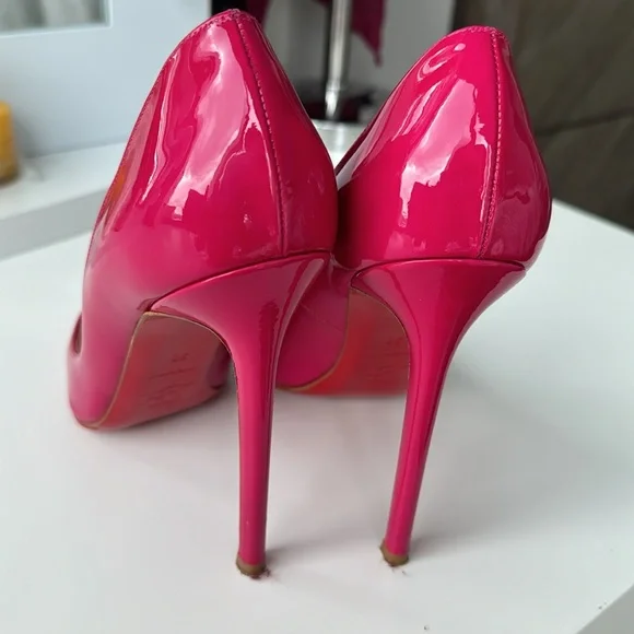 Christian Louboutin Pigalle Magenta Pink - Picture 5 of 15